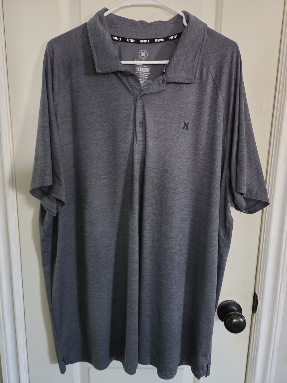 2- Lightweight Men's Performance Polo, XXL,Hurley And GERRY